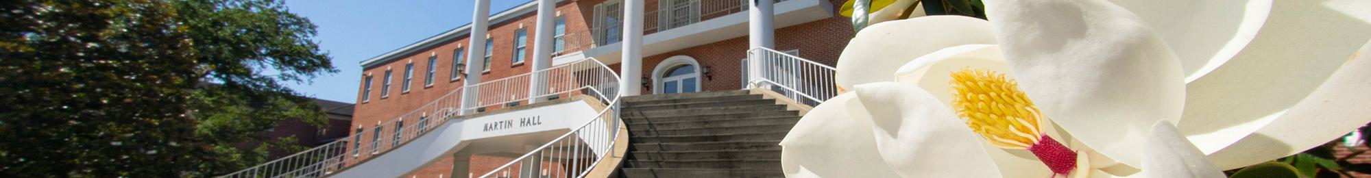 Martin Hall steps