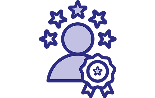 Staff excellence award icon