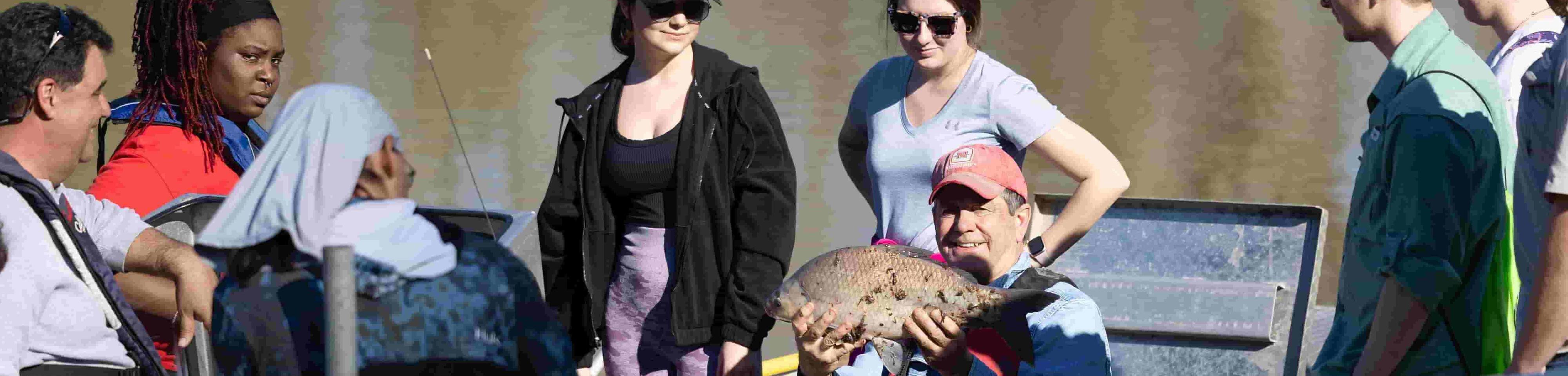 Nicholls state university fishing trip