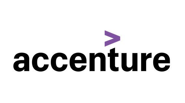 Accenture logo.